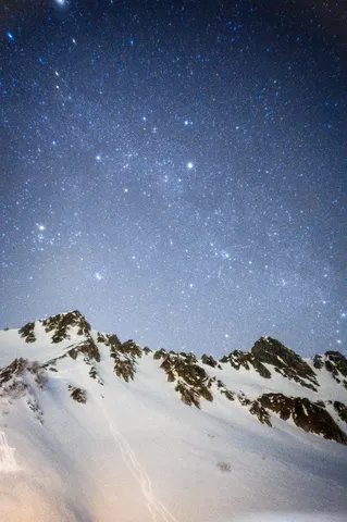 星降る雪山の卷积