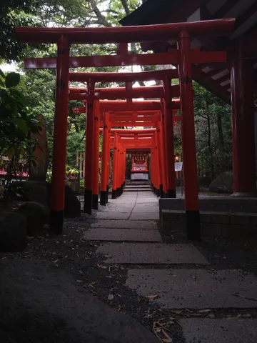 朱色のゲート、どこまで続く？