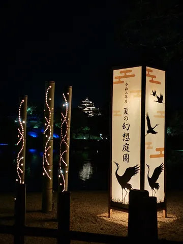 幻想庭園に灯る夏の光