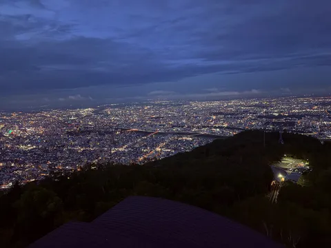 宝石箱のような夜景 panorama