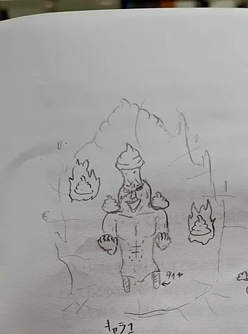 炎上するうんこキャラ