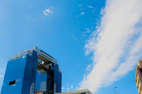 青い塔の空間現る