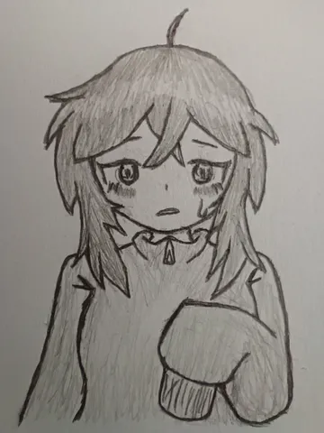 憂いを帯びた瞳