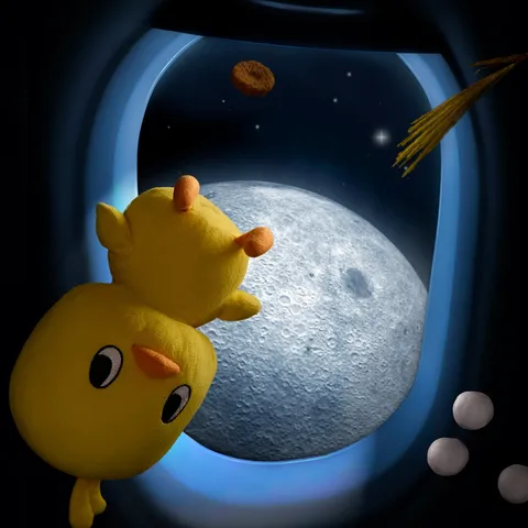 月窓に映る冒険の予感