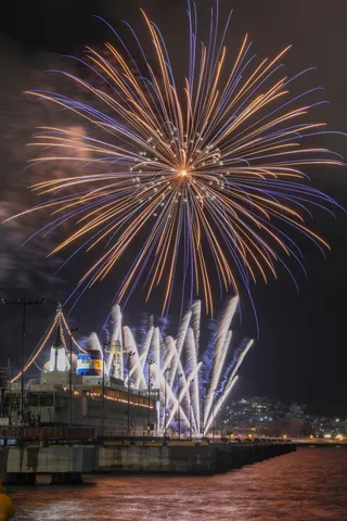 夜空に咲く光の大輪