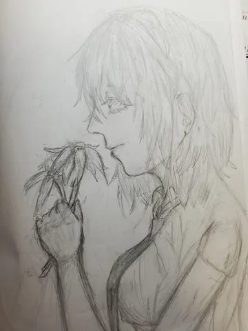 花とともに息をする静かな瞬間
