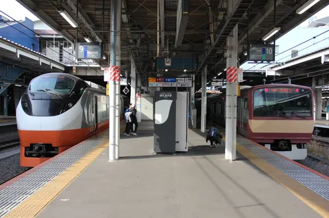 旅立ちのプラットホーム
