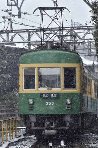 雪の路面電車の記憶