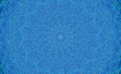無限に広がる青の世界