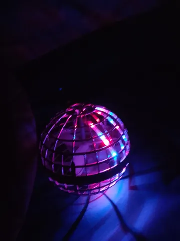 サイバーな光の球体