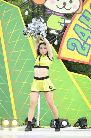 ステージで輝く跳躍