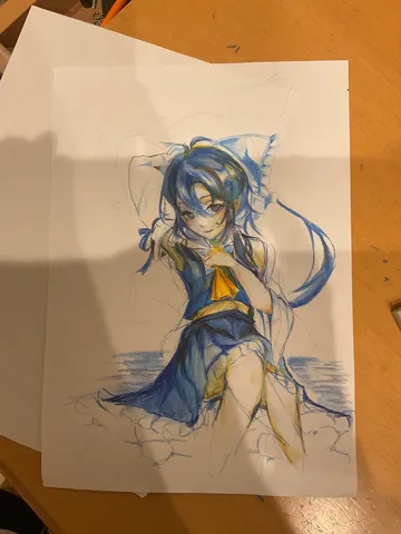 線と色で描かれた世界