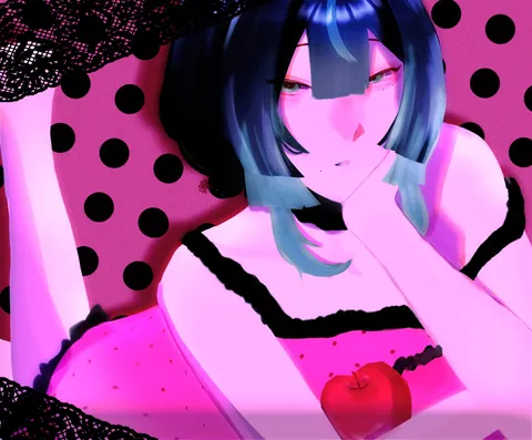 ピンクと黒の夢うつつ