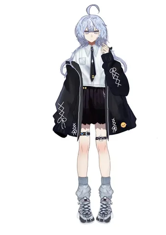 個性輝くモノトーンスタイル
