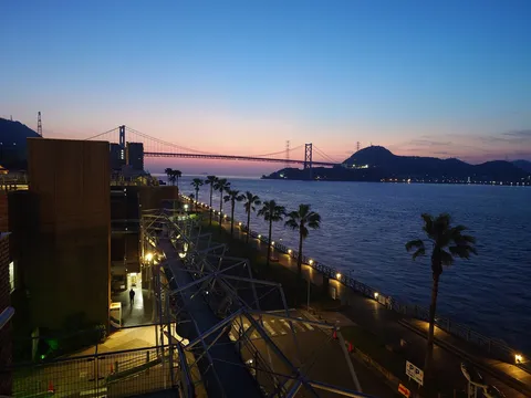 朝焼けの空