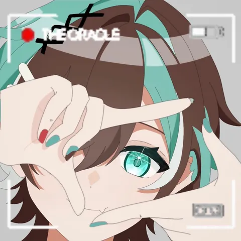 フレーム越しの視線