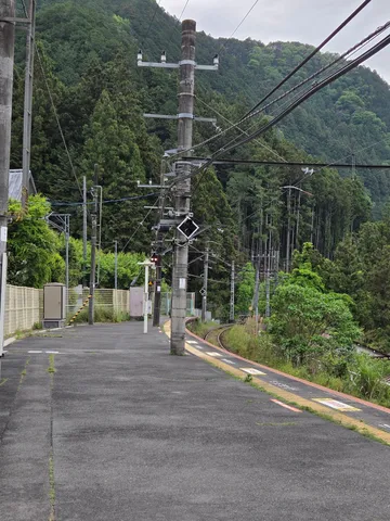 緑深き、ローカル線の停車場