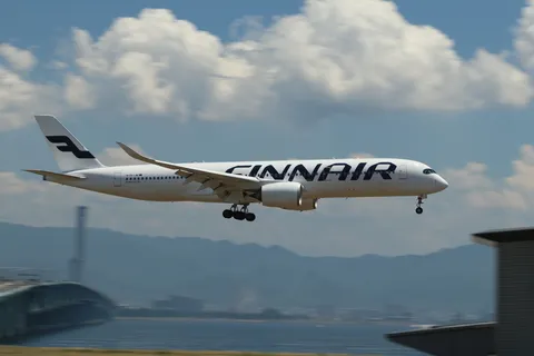 着陸態勢、フィンランド航空