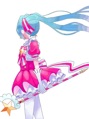 魔法少女のキラメキ、幻想的な世界
