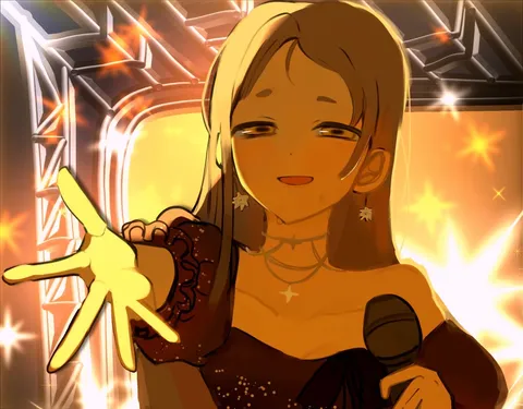 ステージに輝く歌姫