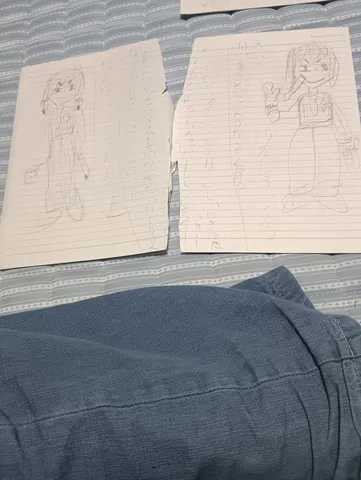 幼き日の落書き、時を超えて