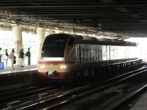 駅に滑り込む未来への扉