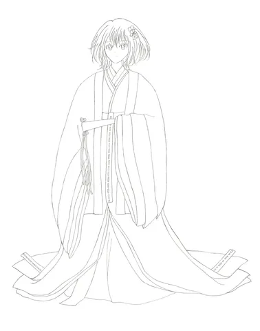 清らかに佇む、雅な装い