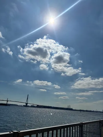 日差しと水辺の静かな彼方