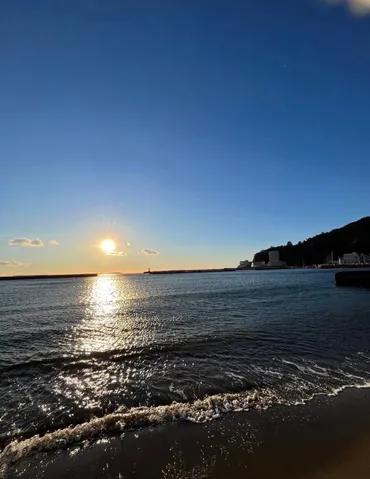 夕日が本気出しすぎた件