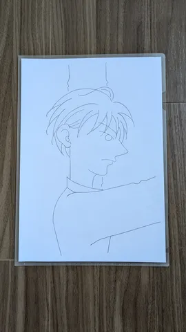 線画の横顔に想いを馳せて