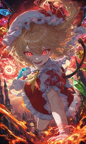 紅い瞳に宿る炎の物語