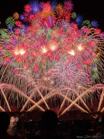 夜空を埋め尽くす光の祝祭