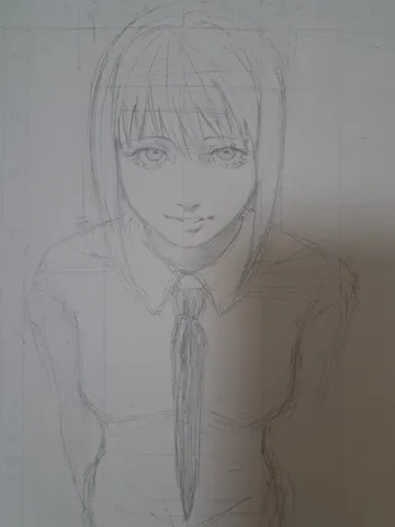 鉛筆の温もり、少女のまなざし