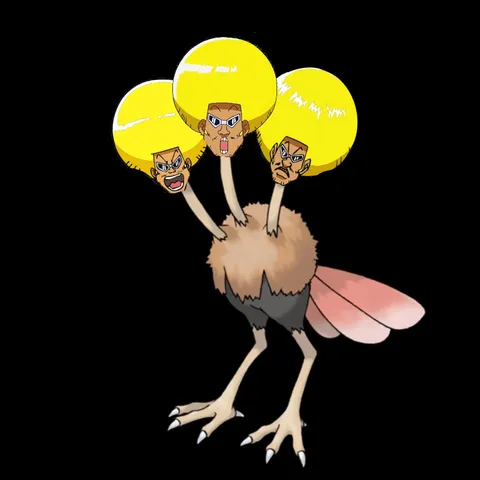 トリプルアフロヘッド！