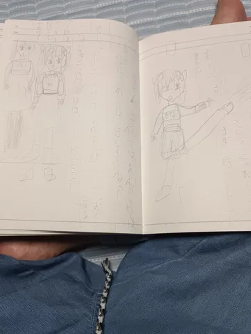 ノートに描かれた、夢見る少女たちの世界