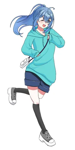 青い風と駆け抜ける瞬間