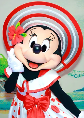 ミニーちゃん、夏満喫モード！