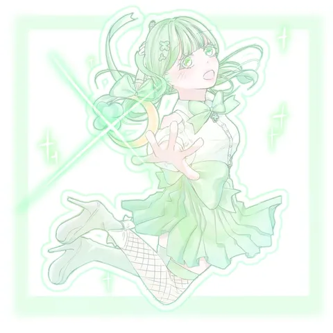 魔法少女のミントグリーン