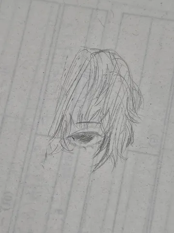 絵画のような儚げな瞳