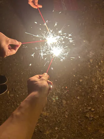 夜の閃光スパーク