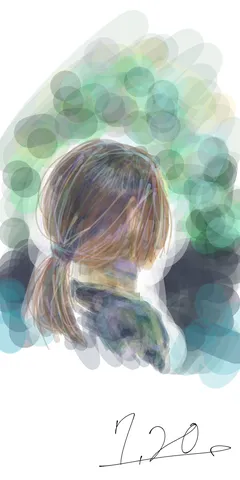 透明な丸に包まれて