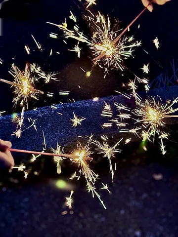 夏の夜空に咲く光の花