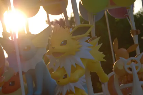 太陽とポケモンたちの祝福