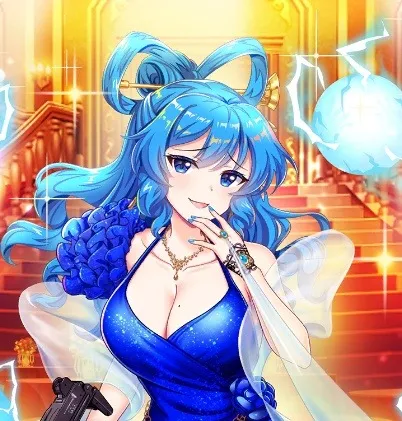 煌めく青の魔法