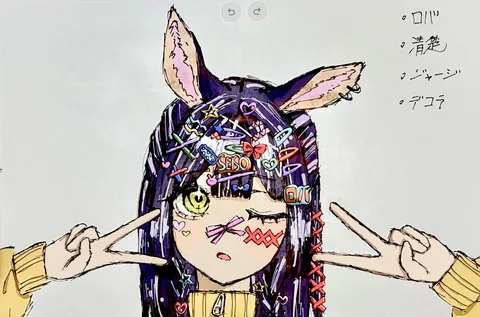 個性が光るデコラティブなスタイル