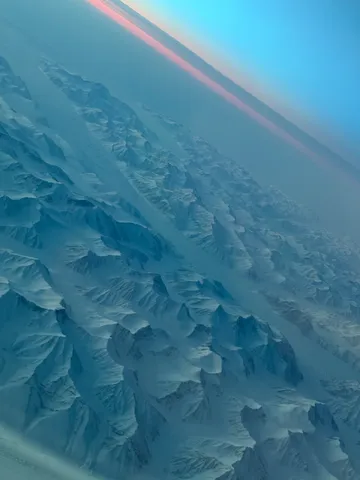氷と空の境界