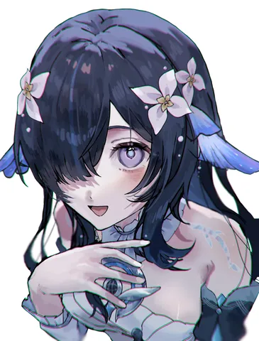 神秘的な眼差しと装飾