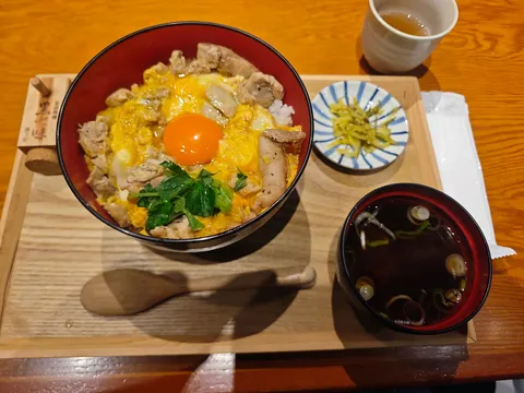 とろ〜り卵黄に心もお腹も満たされる親子丼