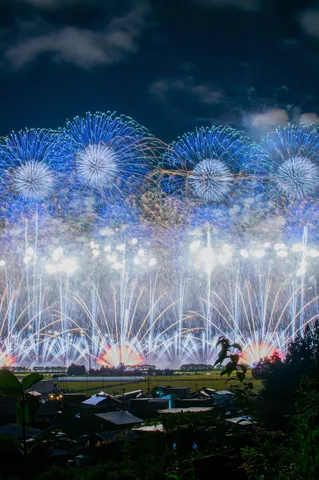 夜空を彩る光の饗宴