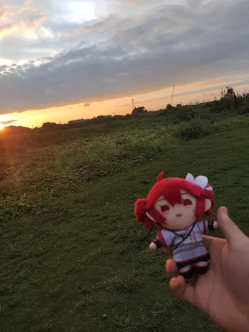 夕暮れの旅のお供